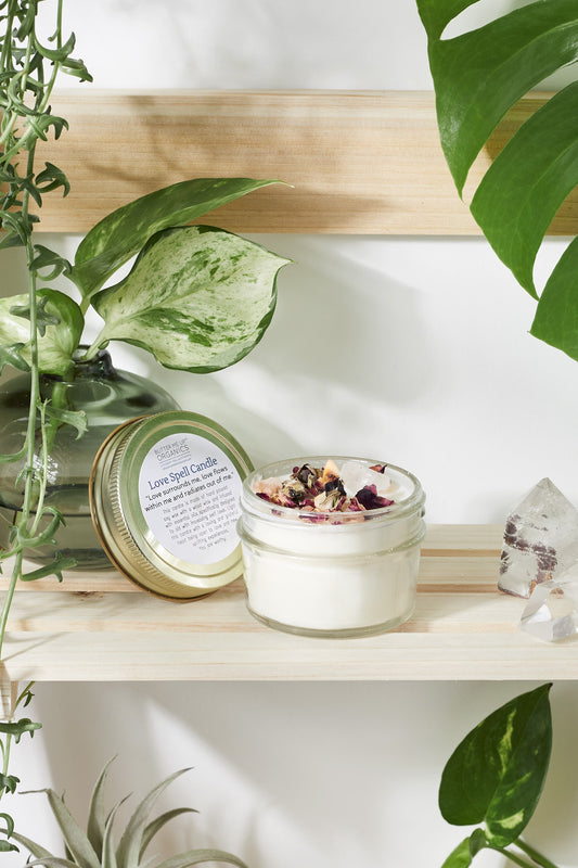 Love and Light - Bougie rituel Rose