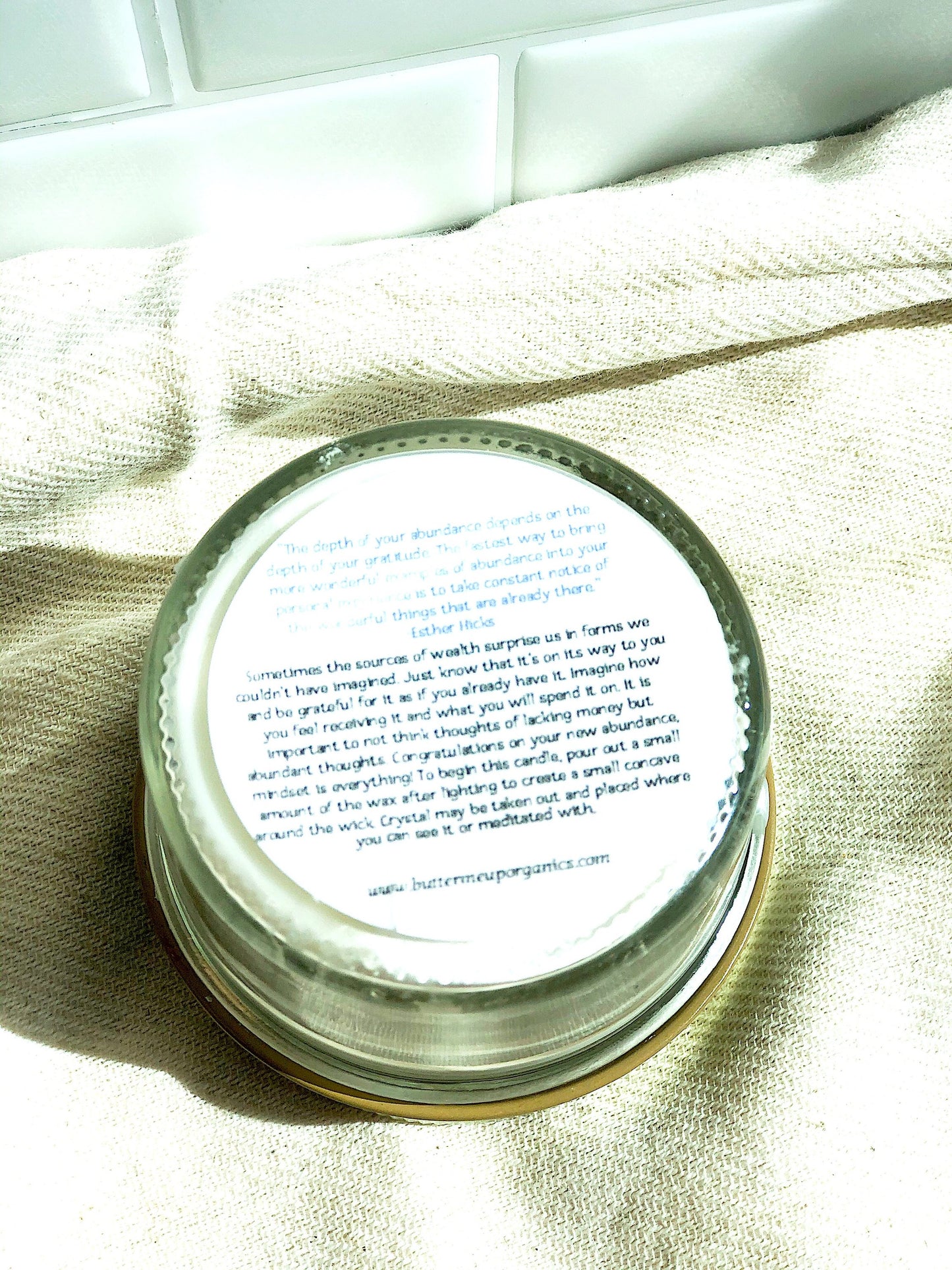 Bougie Rituel d'abondance - Canelle Bio